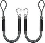 3FT Bungee Line Boat Ropes For Docking Mooring 3FEET, Grey. Fixed Price $33.11.