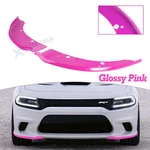 For Charger Srt Scat Pack 2015-2024 Pink Front Bumper Lip Corner Edge Guard Trim. Fixed Price $39.89.