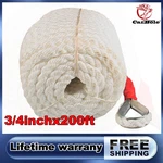 3/4"X200' Twisted Anchor Rope Three Strand Marine Boat Dock Mooring Line Nylon. Fixed Price $79.59.