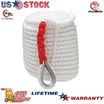 3/4INCH, 200FT Polypropylene Rope Strand Twisted Anchor Line, Us. Fixed Price $79.59.
