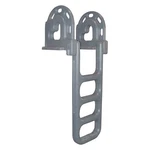 Dock Edge 20-1/2" Polyethylene 4-STEP Flip-up Roto Molded Ladder. Fixed Price $289.05.