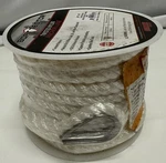 Extreme Max Twisted Nylon Anchor Line 3/8" 50' White #3006.2075. Fixed Price $19.95.