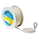 Seachoice 3/8" X 150' White Nylon Double Braid Anchor Line Thimble. Fixed Price $52.81.