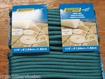 Fender Lines 1/4" X 6FT Eye Splice Teal Pac 40871 Seachoice Ropes Boatingmal. Fixed Price $22.94.