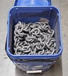 Acco Peerless 411140602 3/8" X 63' Hot Dip Galvanized Chain 2650 Lbs Load Limit. Fixed Price $586.99.