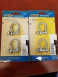 Seachoice 43051 Anchor Shackle, Galvanized, 1/4" 2- 2PACKS- Total. Fixed Price $15.00.