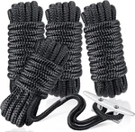 4 Pack 1/2 Inch 15FT Double Braid Nylon Dock Marine Mooring Rope Boat Lines. Fixed Price $30.99.