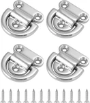 4 Pack 316 Marine Stainless Folding Pad Eye Ring Tiedown Anchor Boat Truck Use. Fixed Price $38.99.