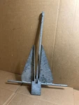 West Marine Utility Boat Anchor Galvanized Steel 21" X 18". Fixed Price $59.99.