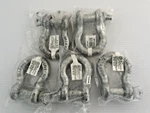 Lot Of Campbell Chain T9641235 Silver Steel Galvanized Anchor Shackle 3/4. Fixed Price $50.00.