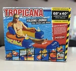 Sportsstuff Inflatable Pool Beach Lake River Lounge. Tropicana. Large 68" X 40". Fixed Price $124.99.