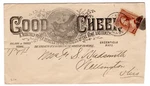 #210 Greenfield Ma Advertising "good Cheer" Monthly Paper Illustrated Bird. Fixed Price $44.95.