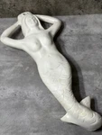 Vintage 22" Mermaid Rubber Boat Bumper Buoy Nelson A. Taylor Co. Nautical. Fixed Price $60.00.