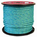 Cwc Blue Steel Rope - 5/8" X 600 Ft. Teal W/dk Tracer. Fixed Price $255.00.