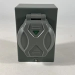 Intertek Amp RM50PB Generator Power Inlet Box 125/250VAC 6250/12500W 60HZ. Fixed Price $35.00.