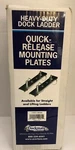 Heavy Duty Dock Ladder Quick Release Mounting Plates #954390-VERY Rare-brand New. Fixed Price $177.88.