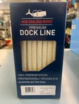 New England Premium Dock Line Double Braided White 3/8" X 25' 5050-12-00025. Fixed Price $30.00.