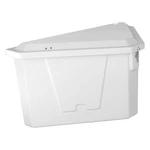 Taylor Made 27" 54" 33" White Triangle Dock Box. Fixed Price $1213.46.