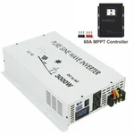3000W 24V Pure Sine Wave Inverter 60A Mppt Solar Charge Controller Power. Fixed Price $491.15.