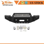 Black Steel Front Bumper Guard Led Light + Winch Plate 2018-2020 Ford 150. Fixed Price $543.11.