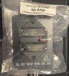 Lewmar Boat 68000348 50AMP Dc Circuit Breaker. Fixed Price $74.95.