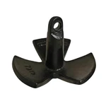 Marinenow Black Pvc Vinyl Coated River Anchor (12 Lb). Fixed Price $71.25.