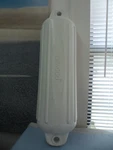 Nos Attwood 6"4" White Softside Boat Docking Oval Ribbed Fender Bumper 9356D1. Fixed Price $15.98.