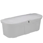 Taylor Made S'n'g 5.5 Ft. Poly Dock Box- White- 123750. Fixed Price $562.91.