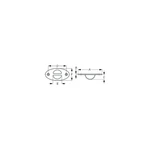 076102-1 Sea-dog Recessed Anchor Point, A=4", B=1/8", C=3/4". Fixed Price $34.43.