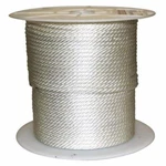 Rope King Nylon 5/16 X 600 Ft Solid Braided White Utility Reel Heavy Hd. Fixed Price $105.91.
