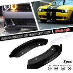 Black Front Bumper Corner Edge Guard Trims For Challenger Srt Hellcat 2015-2024. Fixed Price $32.09.