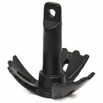 Extreme Max Boat River Anchor 3006.6557 18 Lb Coated Black. Fixed Price $46.80.