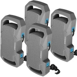 Eva Boat Fenders 4 Pack Gray Vivohome Docking Bumpers Nylon Rope Fixed Lock. Fixed Price $179.99.