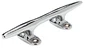 Cleat Hollow Base Yacht Chrome Plated Polished Brass Seachoice 30311 6-1/2" Boat. Fixed Price $20.85.