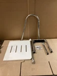 Garelick 19537 Transom Platform W/ Telescoping Ladder ( Used Faded ). Fixed Price $293.49.
