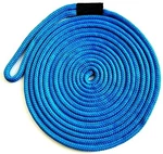 5/8" X 25' Double Braid Nylon Dock Lines - Royal Blue Made Usa. Fixed Price $33.49.