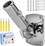 316 Stainless Steel Flag Pole Holder, Marine Grade Ultra Heavy Duty Mo. Fixed Price $59.79.