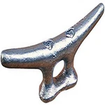 Sea-dog 040108-1 Flat Head Open Base Cleat, 8" Silver. Fixed Price $16.99.