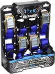 Erickson 35605 Light Duty Cam Lock Tie-down Strap, 4 Pack 1" X 6', 1200 Lb Load. Fixed Price $44.03.