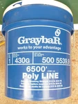 Graybar/greenlee 430G MP6500-NTGRBN Poly Line Tracer Fish Tape Ft, 210 Lb Bucket. Fixed Price $42.99.