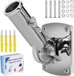 316 Stainless Steel Flag Pole Holder, Marine Grade Ultra Heavy Duty Mo. Fixed Price $64.85.