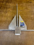 Marpac Galvanized #13 Anchor, Danforth Style Rapid Set Boats 25'-30' New. Fixed Price $59.99.