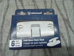 Attwood Marine 6" Fold-down Dock Cleat 12048-4 Corrosion Resistant Boat Aluminum. Fixed Price $20.99.