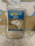 Seachoice #40231 White Anchor Line 3/8" X 50FT Solid Braided W/snap Ho.. Fixed Price $15.75.
