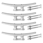 Dock Cleats 8 Inch With Fastener,hot Dipped Galvanized Cast Iron Boat D.... Fixed Price $52.38.