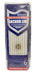 Attwood Three Strand Twisted Nylon Anchor Line W/hook End 3/8IN X 50FT 11707-7. Fixed Price $24.99.