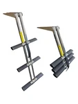 Garelick 19626, Telescoping Sport/diving 3 Step Ladder W/ Slide Bracket New Oem. Fixed Price $419.99.