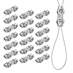 20 Pcs M5 Wire Rope Clips Duplex Double Bolt Stainless Steel Clamps 3/16 Inch. Fixed Price $29.01.