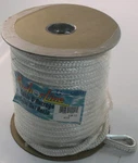 Unicord 1/2" X 200 Ft Braided Nylon Anchor Line Rope Double White. Fixed Price $164.60.