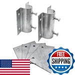 Extreme Max 3005.5519 Dock Post Kit - Includes Two Brackets And. Fixed Price $57.34.